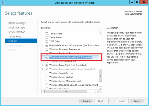Windows Identity Foundation